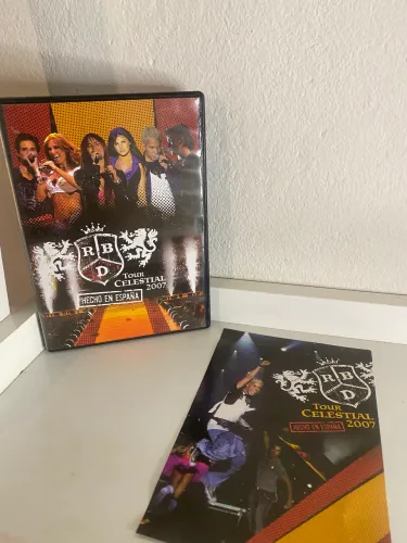 DVD RBD TOUR CELESTIAL HECHO EN ESPANA