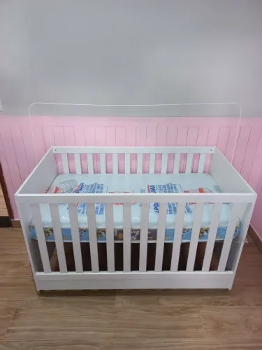 BERÇO SOFT BRANCO ENTREGA E MONTAGEM GRÁTIS