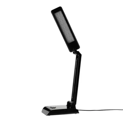Luminária LED de Mesa Pelicano Llumm Preta - Articulável - 2 Intensidades