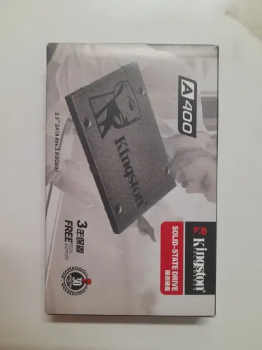SSD Kingston A400 120Gb SATA III formato 2,5" C/ Windows 10 e LibreOffice instalados(zero)