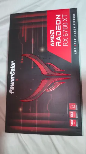 Placa de vídeo rx 6700xt red Devil