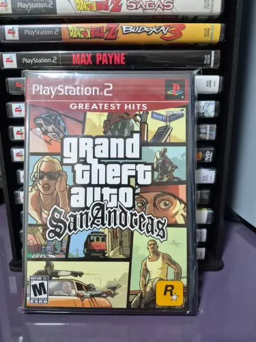 Gta Sa Greates Hits Ps2 Original Novo