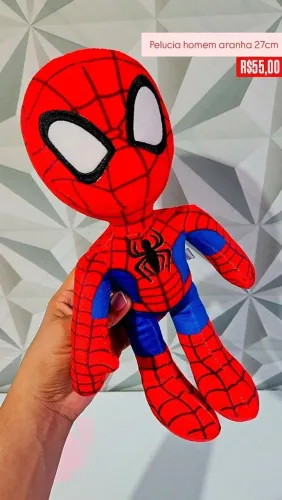 Pelúcia Homem aranha 25 cm