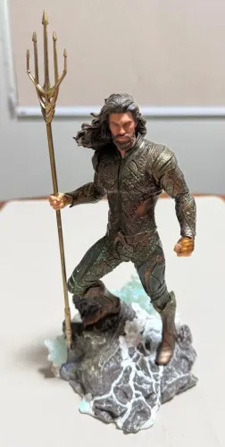 Aquaman Liga da Justiça de Zack Snyder Iron Studios 1/10