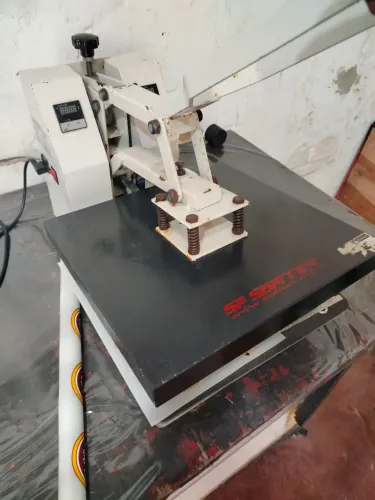 Prensa térmica tamanho 38x38 completa