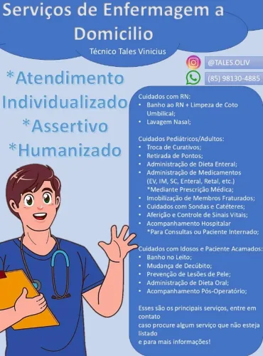Serviços de Enfermagem a Domicilio