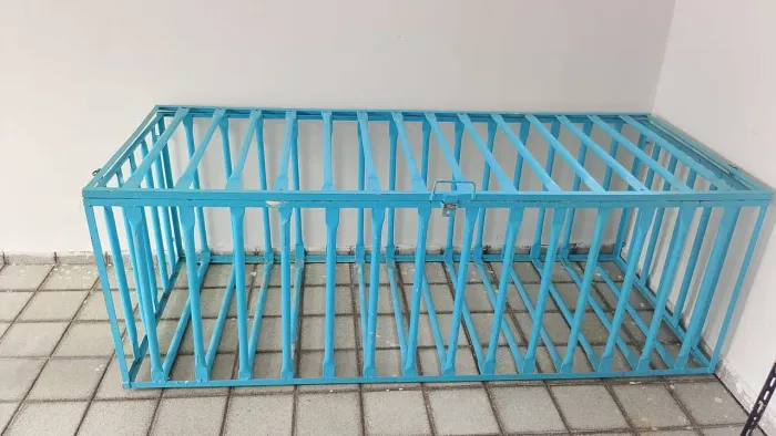 Expositor de ferro para produtos 