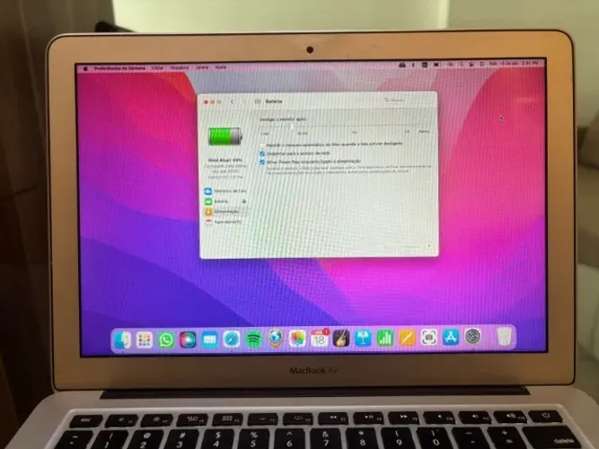macbook air 13 polegadas - i5, 8gb de ram