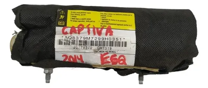 Bolsa Banco Esquerdo Gm Captiva 2014 20778379 B8917 Preto