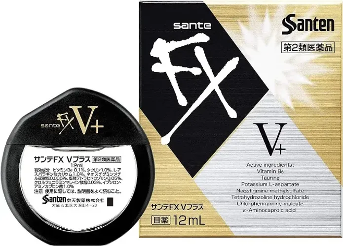 Colirio Japones Sante Neo Fx+ Plus 12ml Validade 06/2028