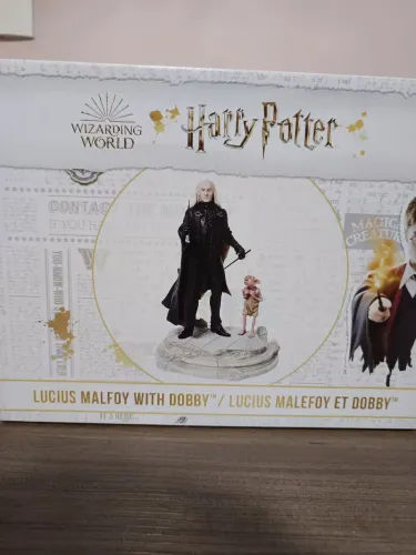 Lucius Malfoy com dobby enesco