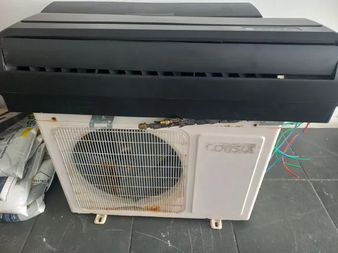 Ar condicionado da consul 18btus quente e frio