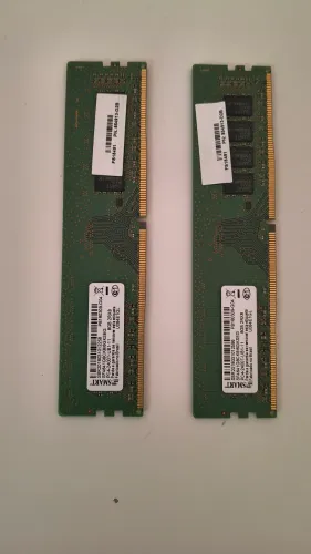 Memórias de 2x8gb DDR4 