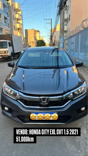 Honda City Sedan EXL 1.5 Flex 16V 4P Aut. 2020