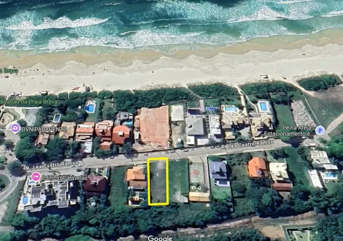Imóvel para venda tem 605 metros quadrados em Praia Brava - Florianópolis - SC