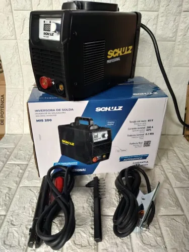 Maquina de Solda Inversora Portátil Schulz - Mis 200A