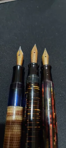 Caneta Tinteiro Parker Vacumatic Major Golden Pearl - 1946 Vintage