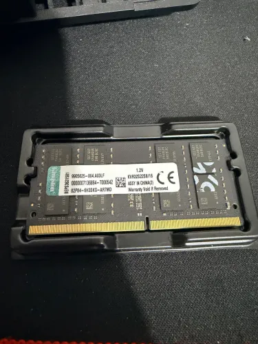 Memória RAM Kingston 16GB DDR4 3200MHz Notebook (Sodimm)