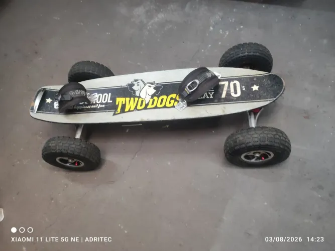Skate elétrico twodog 30.000.00 mA