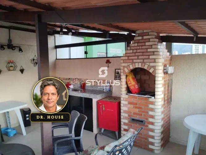 Espetacular Cobertura Duplex Reformada com 3 Quartos e 5 Vagas em Cachambi! M32U