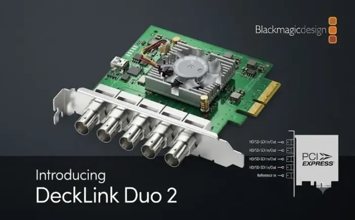OPORTUNIDADE ÚNICA: BLACKMAGIC DECKLINK DUO 2