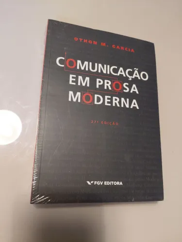 FGV - APROVAÇÃO EM PORTUGUÊS - COMUNICAÇÃO EM PROSA MODERNA - Othon M. GARCIA