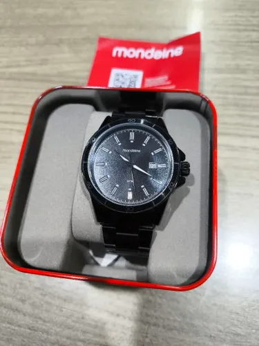 Relógio Mondaine Masculino ALL BLACK novo