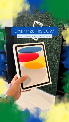 iPad 11 LACRADO - Loja Física - Nota fiscal