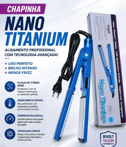 Chapinha nano Titanium até 450 graus
