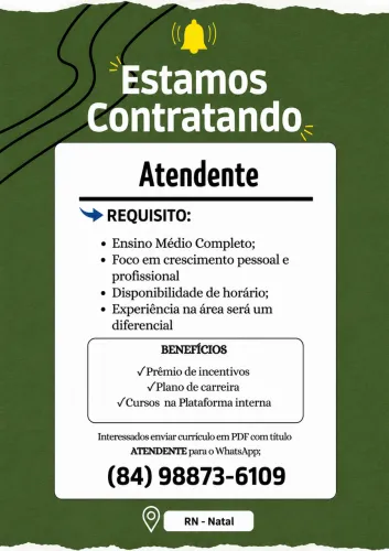 Atendente comercial