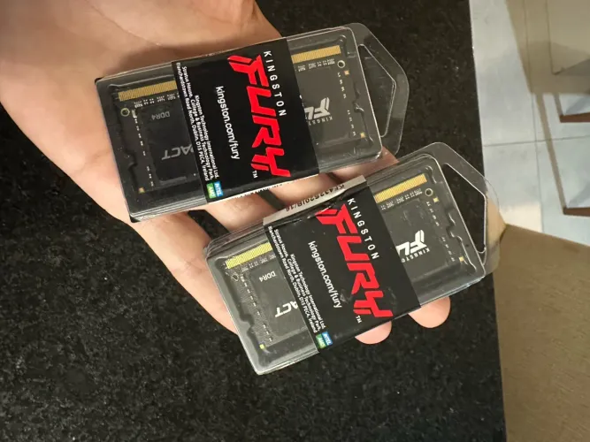 Memória Game Notebook 16gb Ddr4 3200mhz Kingston Fury Impact