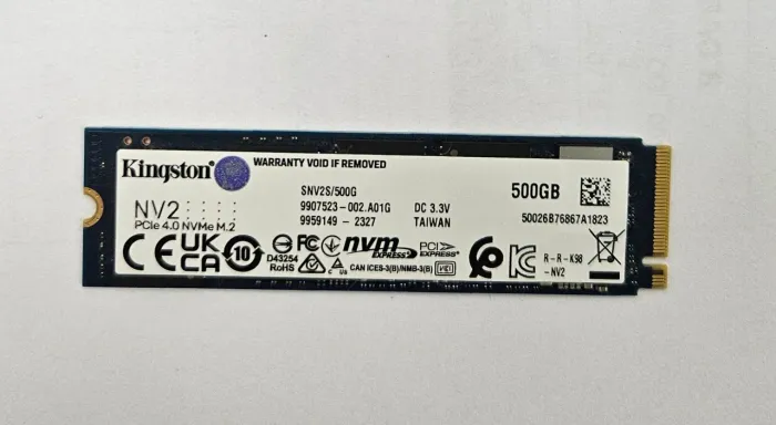 SSD Kingston NVME NV2 500GB M2