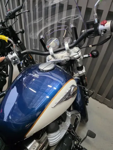 Super Meteor Celestial Azul 650cc - Duvallyer Rodrigues - 21 9 9271 71 82 - Royal Enfield