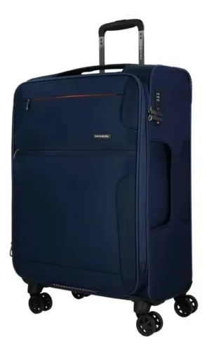 Mala de viagem Mala Samsonite Bahia Lite EXP Grande Azul