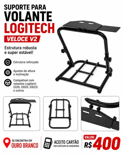 Suporte para Volante Logitech