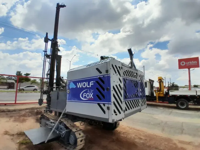 Perfuratriz Autopropelida Wolf Fox 8-20C Ano 2022