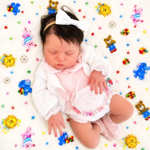 BEBÊ REBORN MENINA KIT LAURA
