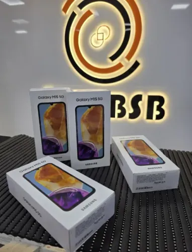 Samsung Galaxy M15 5G com NFC Novos Lacrados, Loja Física, Garantia 1 Ano + Brinde