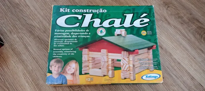 Kit Construção Chalé Xalingo - 50 Peças