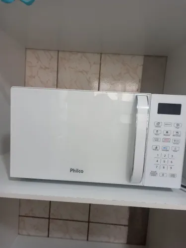Micro-ondas Philco branco nunca usado