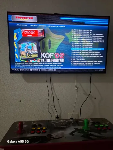 Fliperama portátil 25mil jogos 
