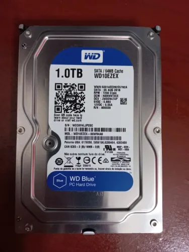 Hd 1.0 TB Sata 64 MB Cache Western Digital