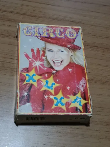 XUXA SÓ PARA BAIXINHOS 5 CIRCO-FITA VHS+CD+ENCARTE 