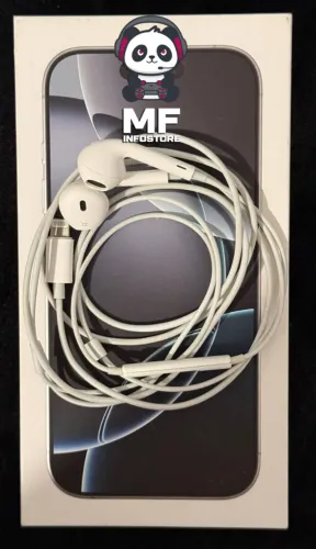 Fone de ouvido Apple Earpods com fio conector Lightning - Original