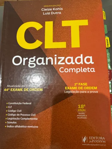 CLT CEISC, com livro de súmulas.