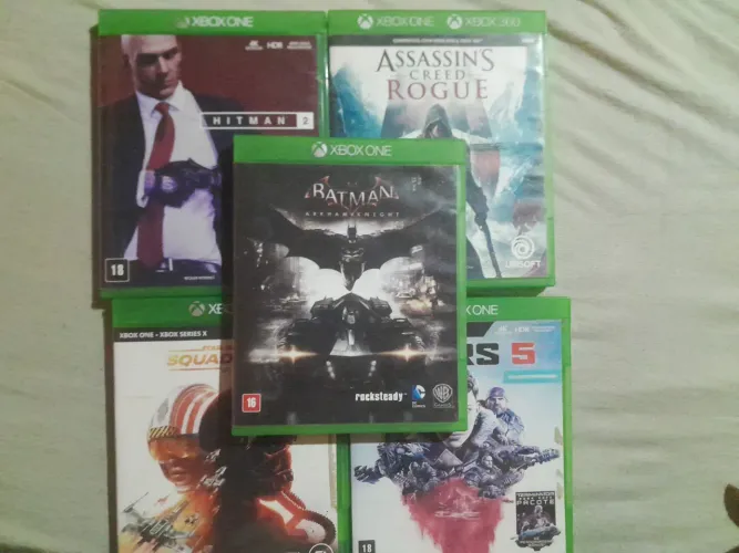 Kit 5 jogos Xbox One