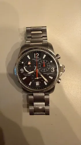Relógio Certina suíço Crono GMT