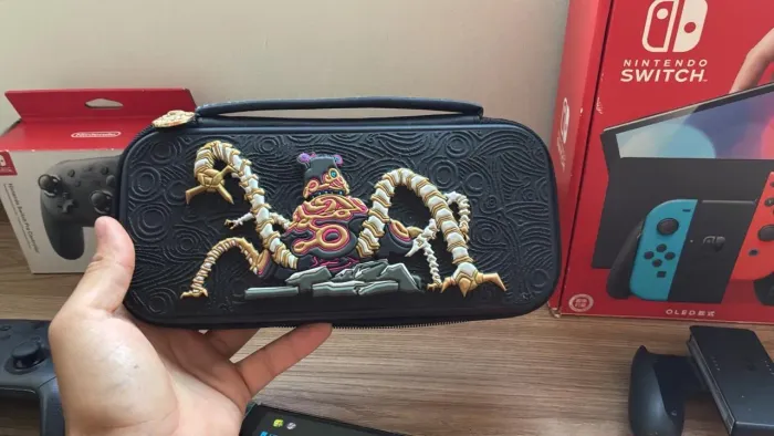 Estojo Zelda breath os the wild Nintendo switch oled