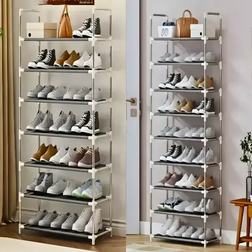 Sapateira Vertical organizador com  9 Prateleiras