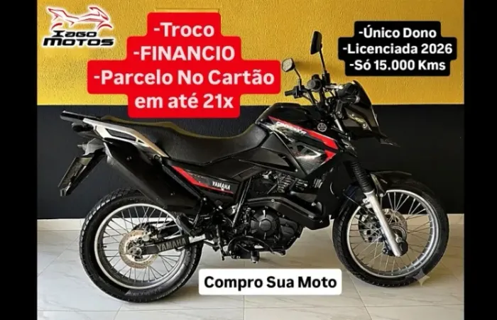 Yamaha XTZ 150 Crosser S ABS 2025, Impecável, factor start fan fazer bros 125 160 cb xre